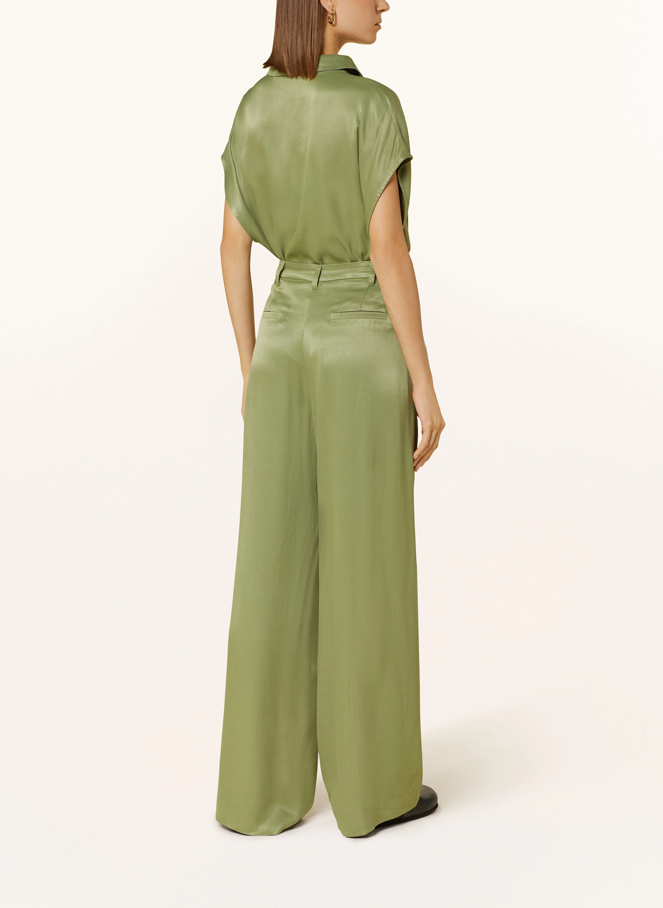 BEAUMONT Marlenehose JAMES aus Satin