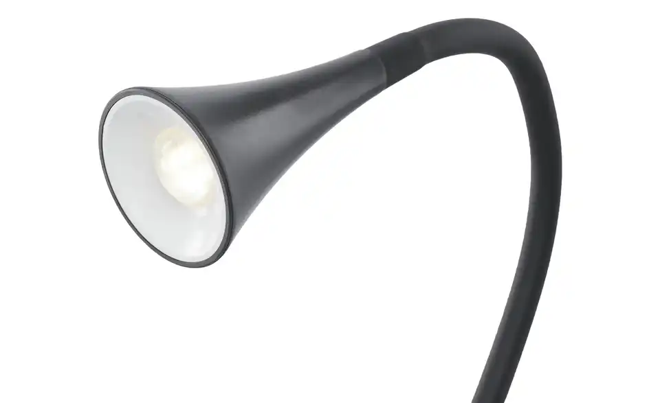 LED Tischleuchte, 1-flammig lackiert, Schwarz
