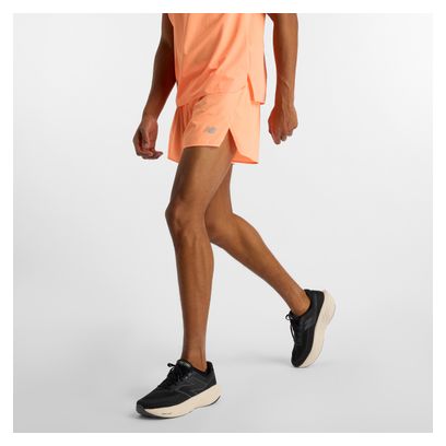 Short splité New Balance RC Ultra Light 3in Orange Homme