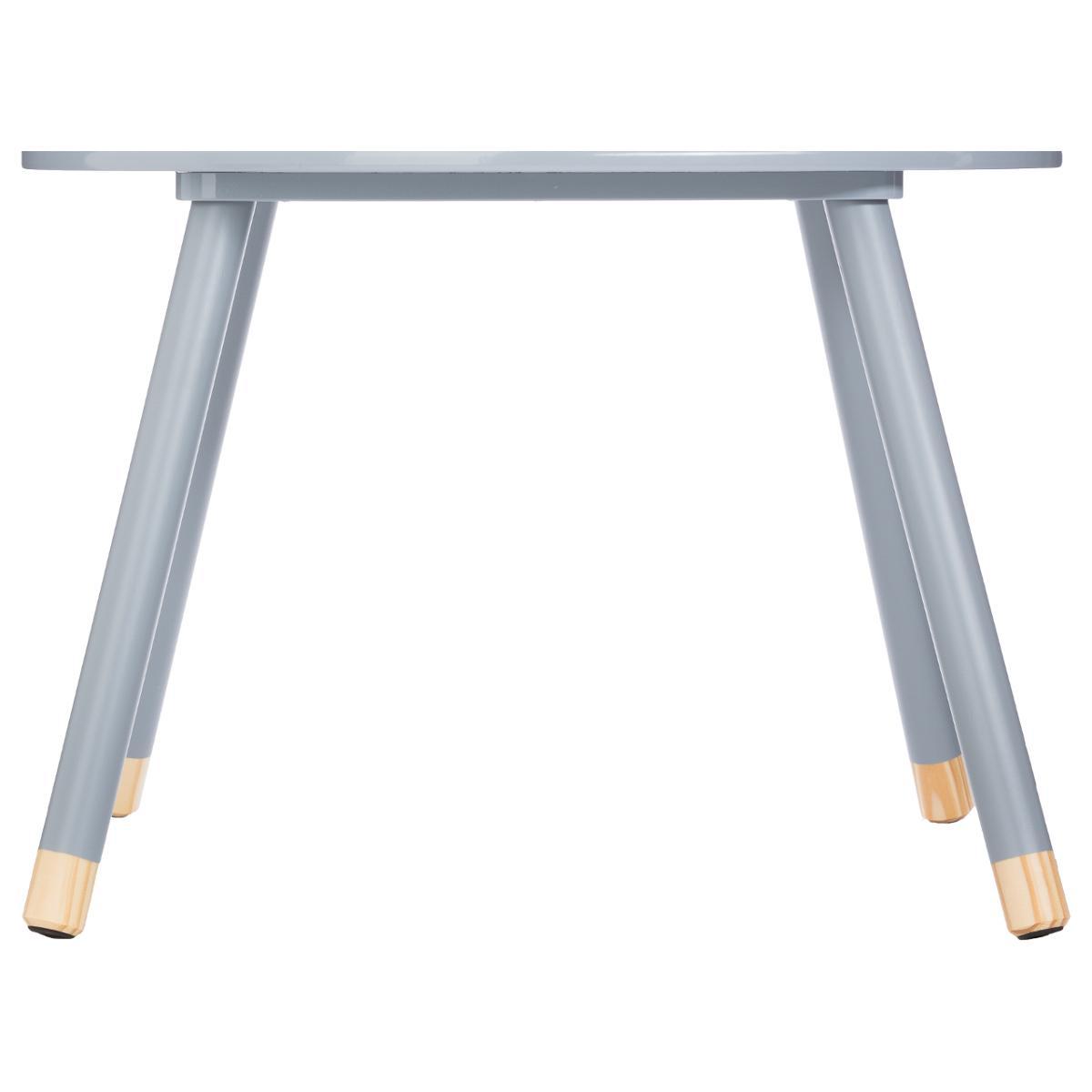 TABLE DOUCEUR GRIS D.60CM