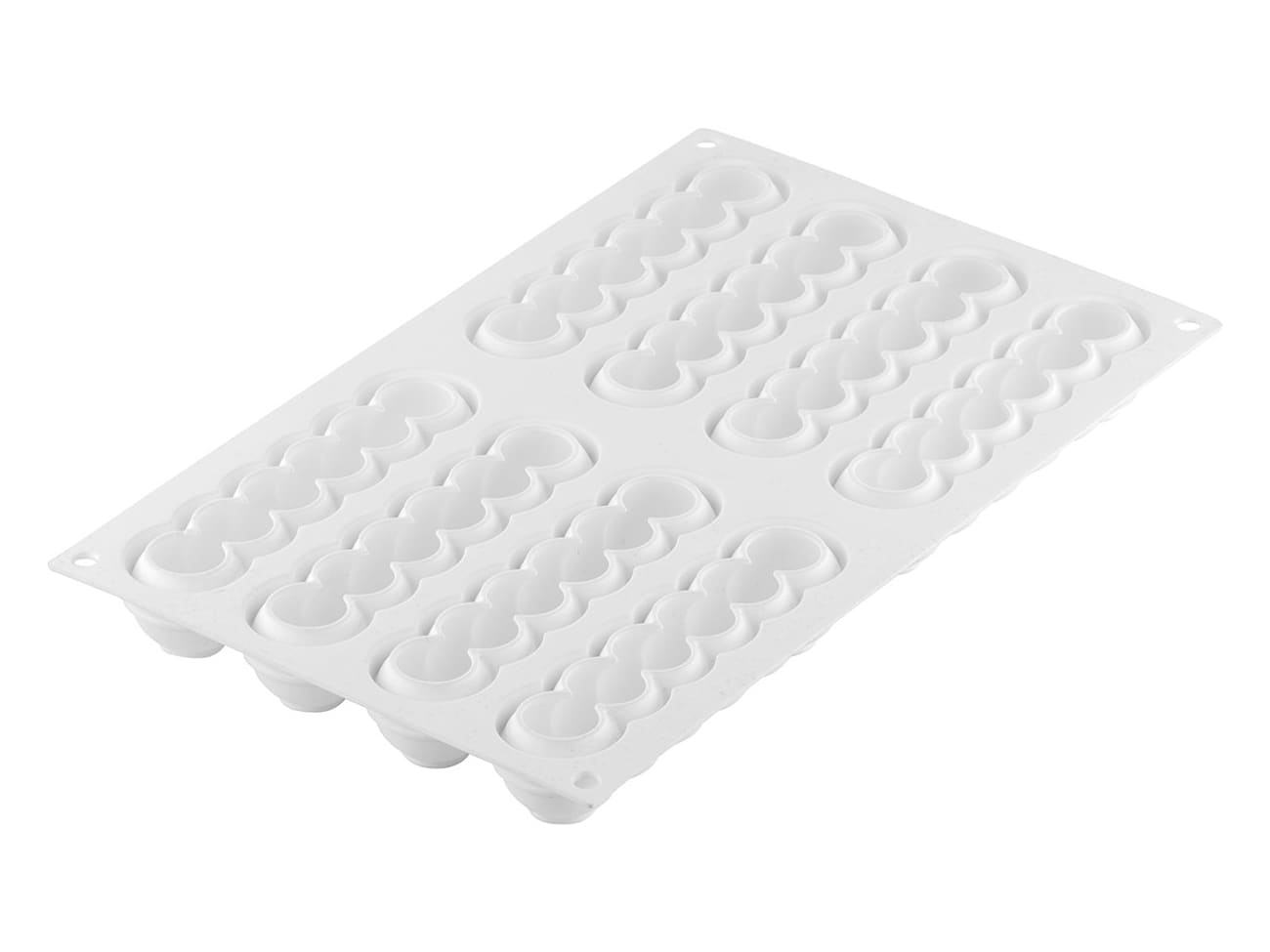 Moule silicone - 8 truffle éclairs - 30 x 17,5 cm - Silikomart