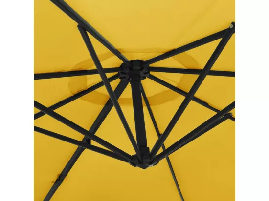 Parasol d'extérieur mural avec jaune 02_0008679