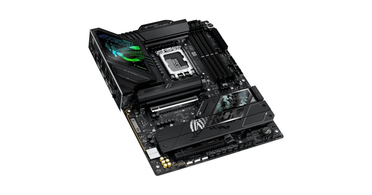 ASUSROG STRIX Z890-F GAMING WIFI socket 1851 moederbord  (Zwart, RAID, 2.5Gb-LAN, Wi-Fi 7, BT, Sound, ATX)