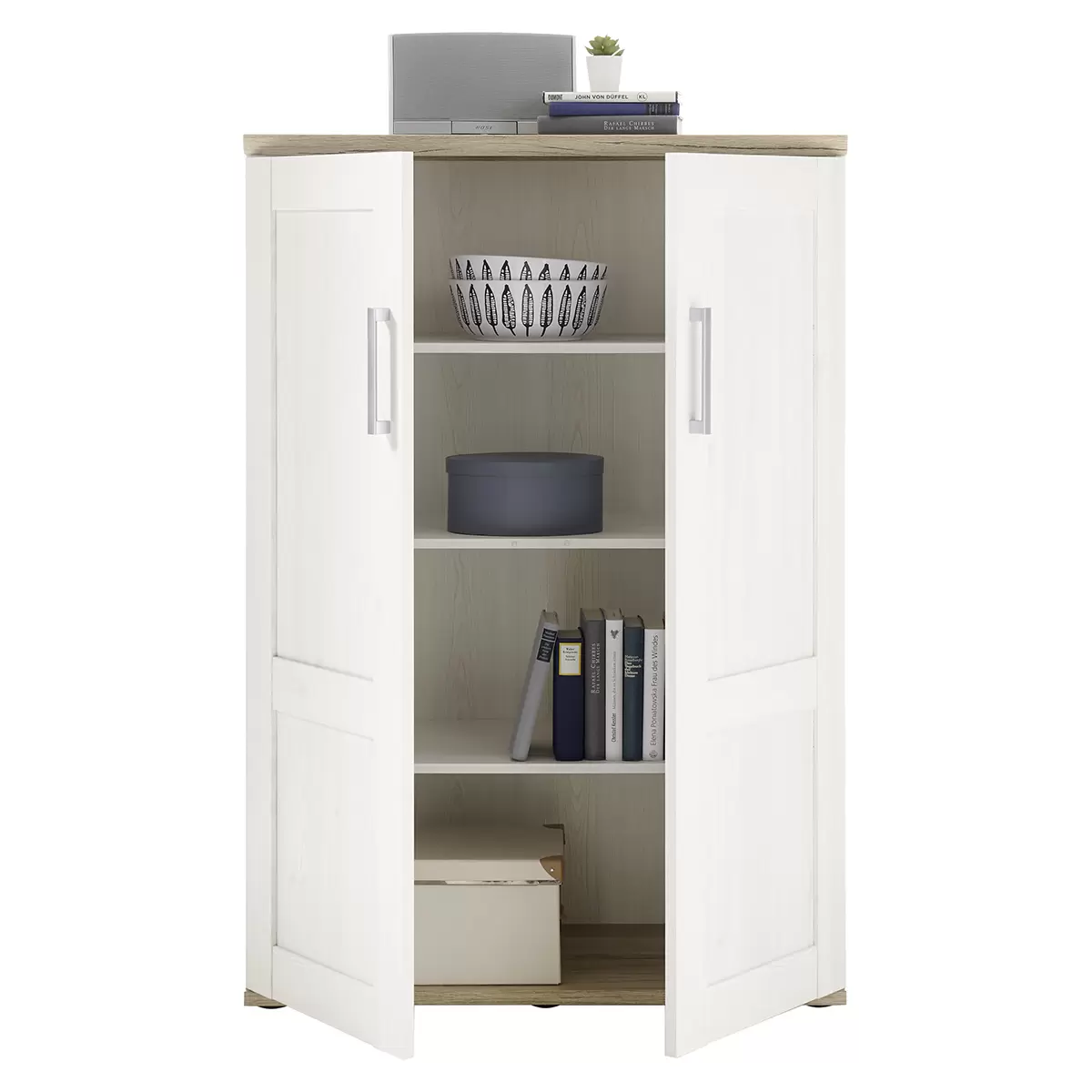 Stauraumelement Romance beige,Eiche