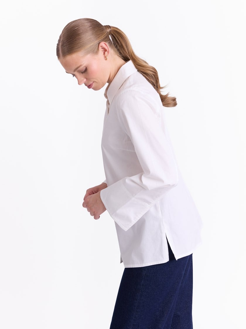 Esther skjorte Bright White