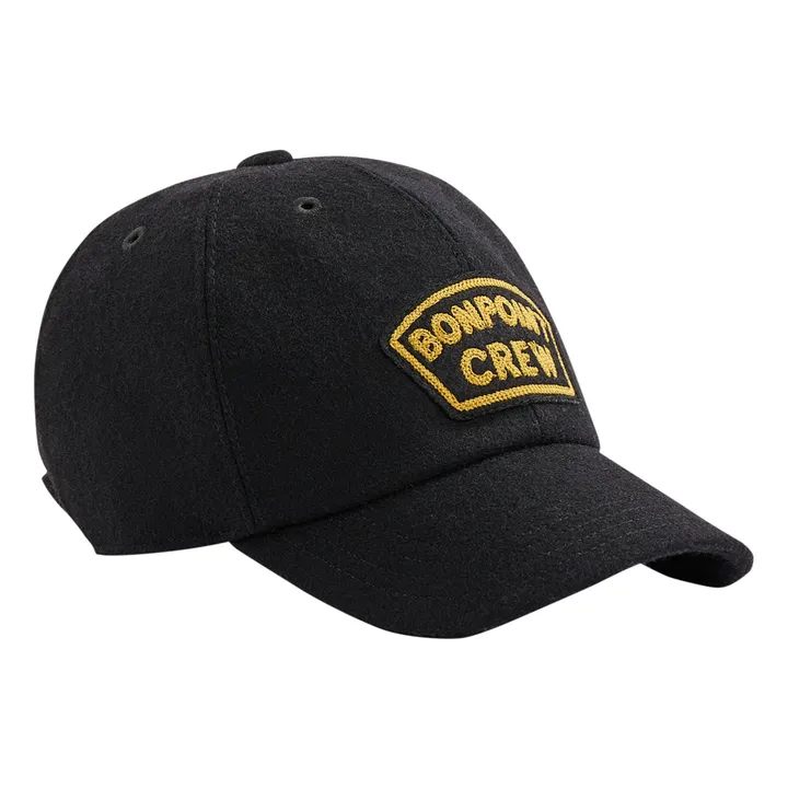 Bonpoint Casquette Laine Arnold | Noir
