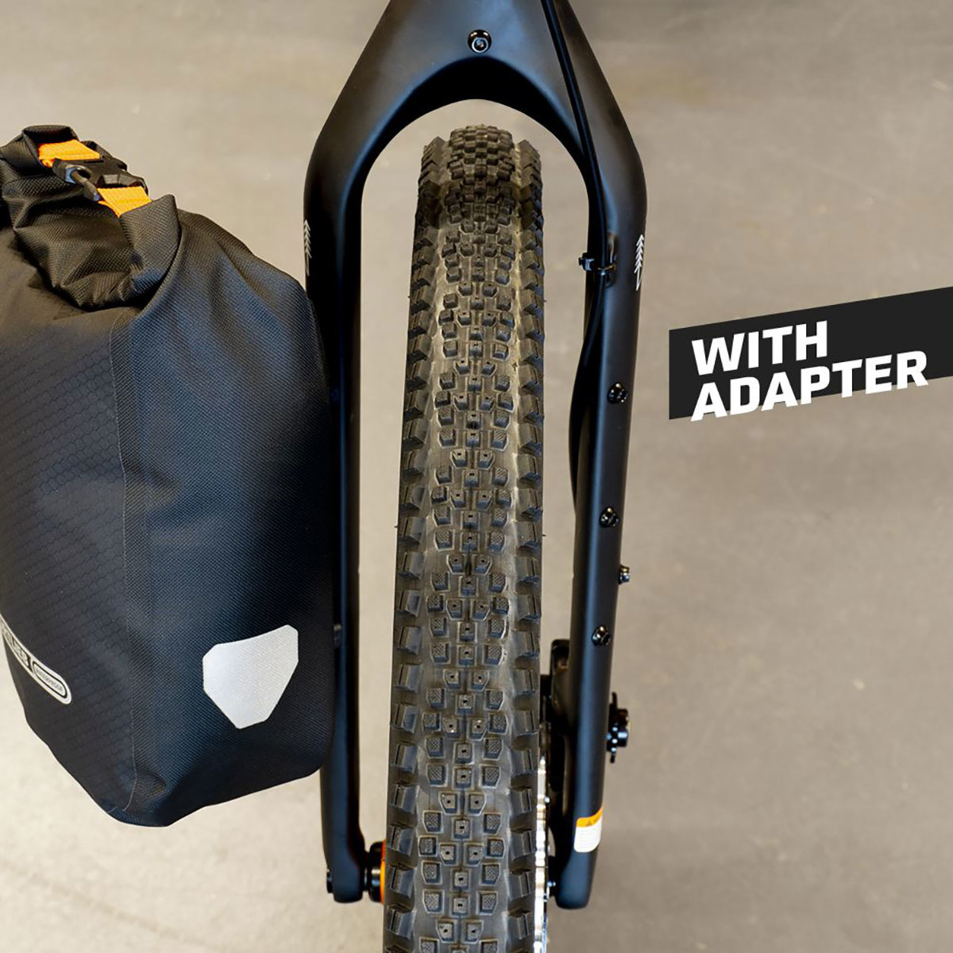 ORTLIEB Fork-Pack Adapter 45-30 Zwart