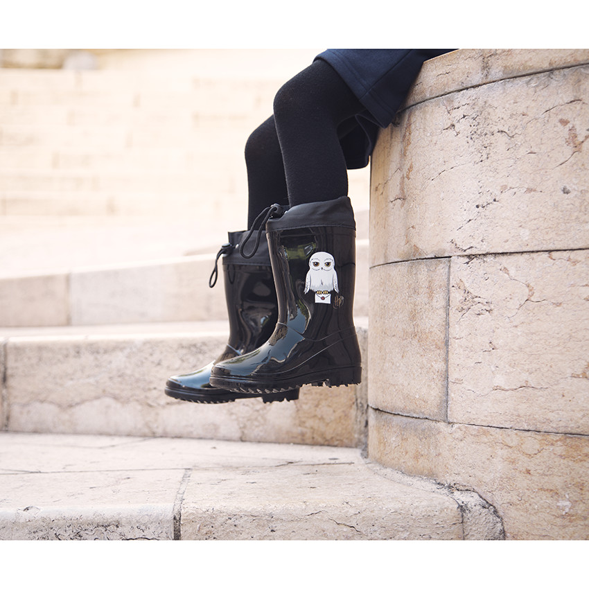Bottes de pluie print Hedwige Warner pour fille