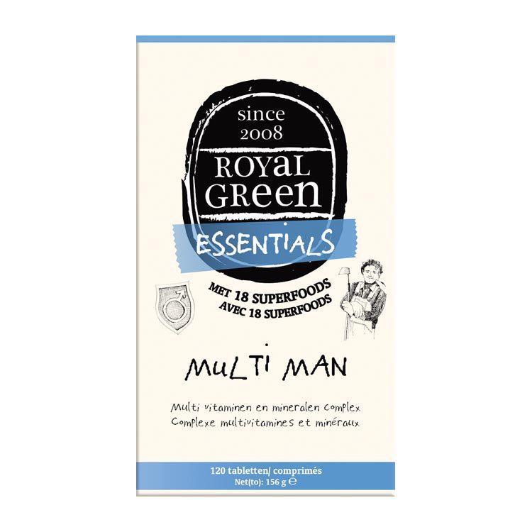 Royal Green Multi Man 120 tabletten
