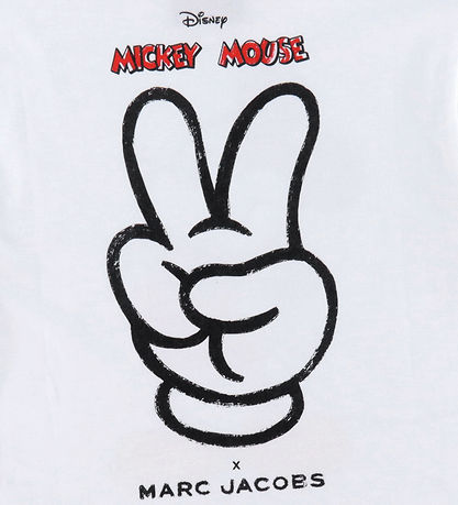 Little Marc Jacobs T-Shirt - Weiß m. Mickey Mouse