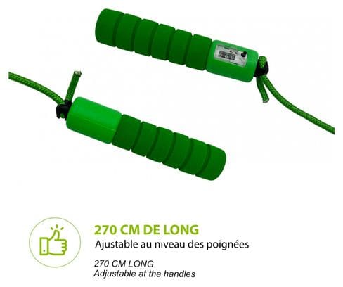 Corde à sauter verte