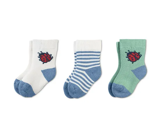 3 Paar Frottier-Babysocken