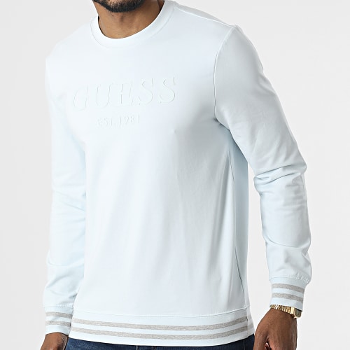 Sweat Crewneck M2RQ08 Bleu Clair