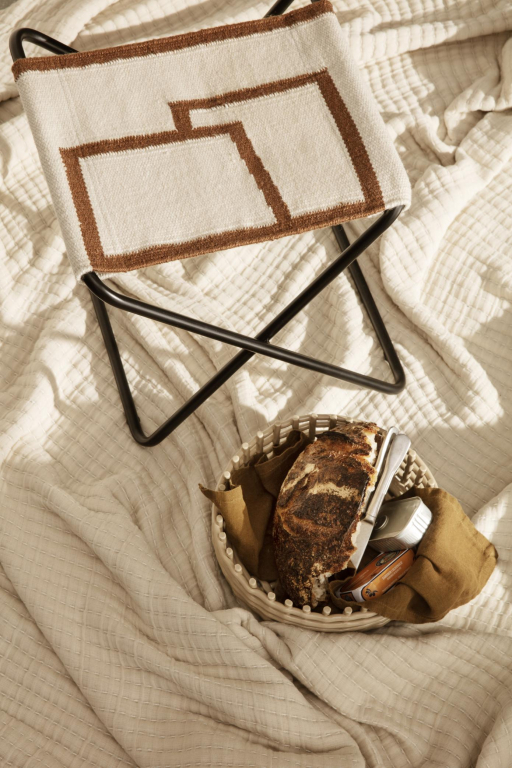 Ferm Living Ceramic basket opbergmand centerpiece Cashmere