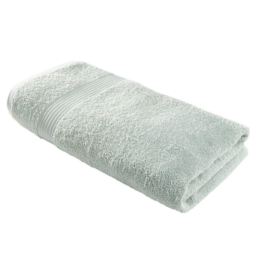 Drap de bain 70x130cm coton vert céladon