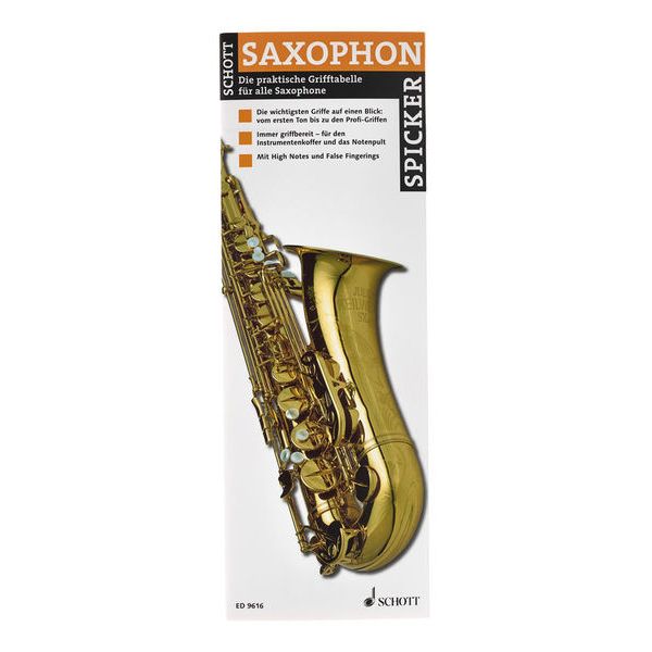 Schott Saxophon- Spicker