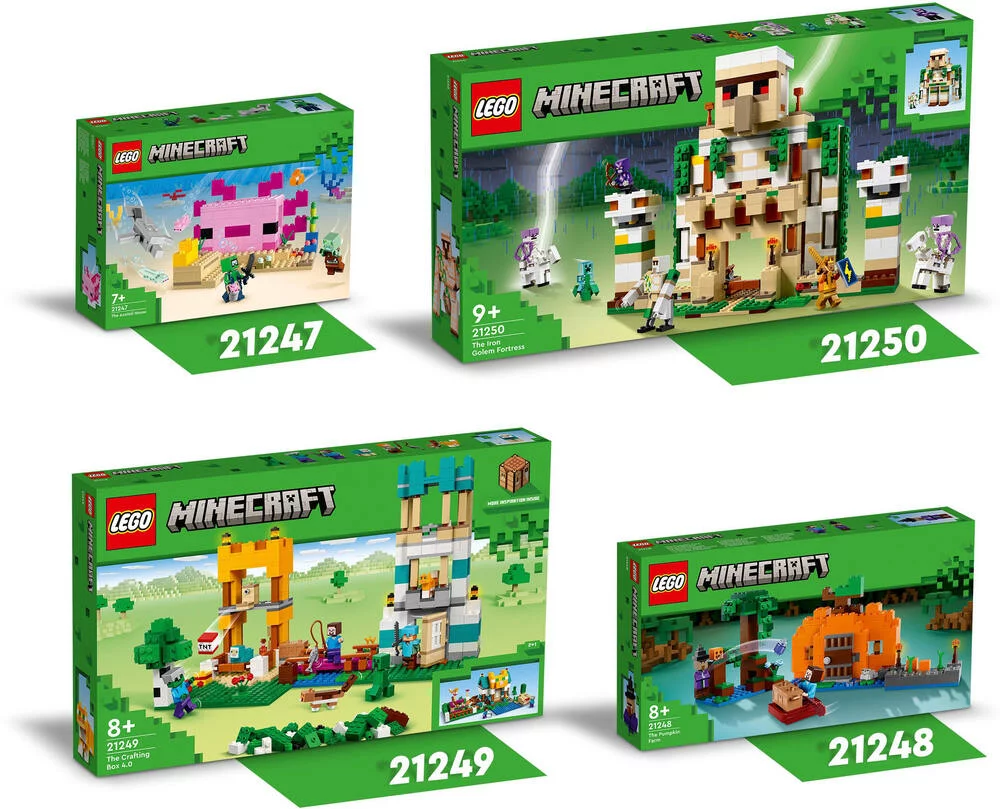 LEGO®MINECRAFT™ 21249 - LA BOITE DE CONSTRUCTION 4.0