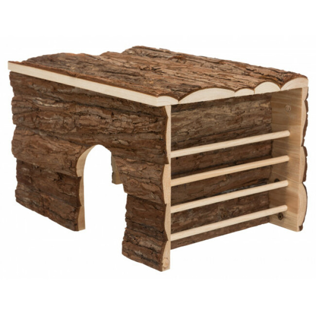 Maison en bois avec râtelier pour rongeurs Ila Trixie