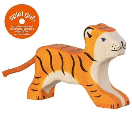 Tiger, klein, laufend