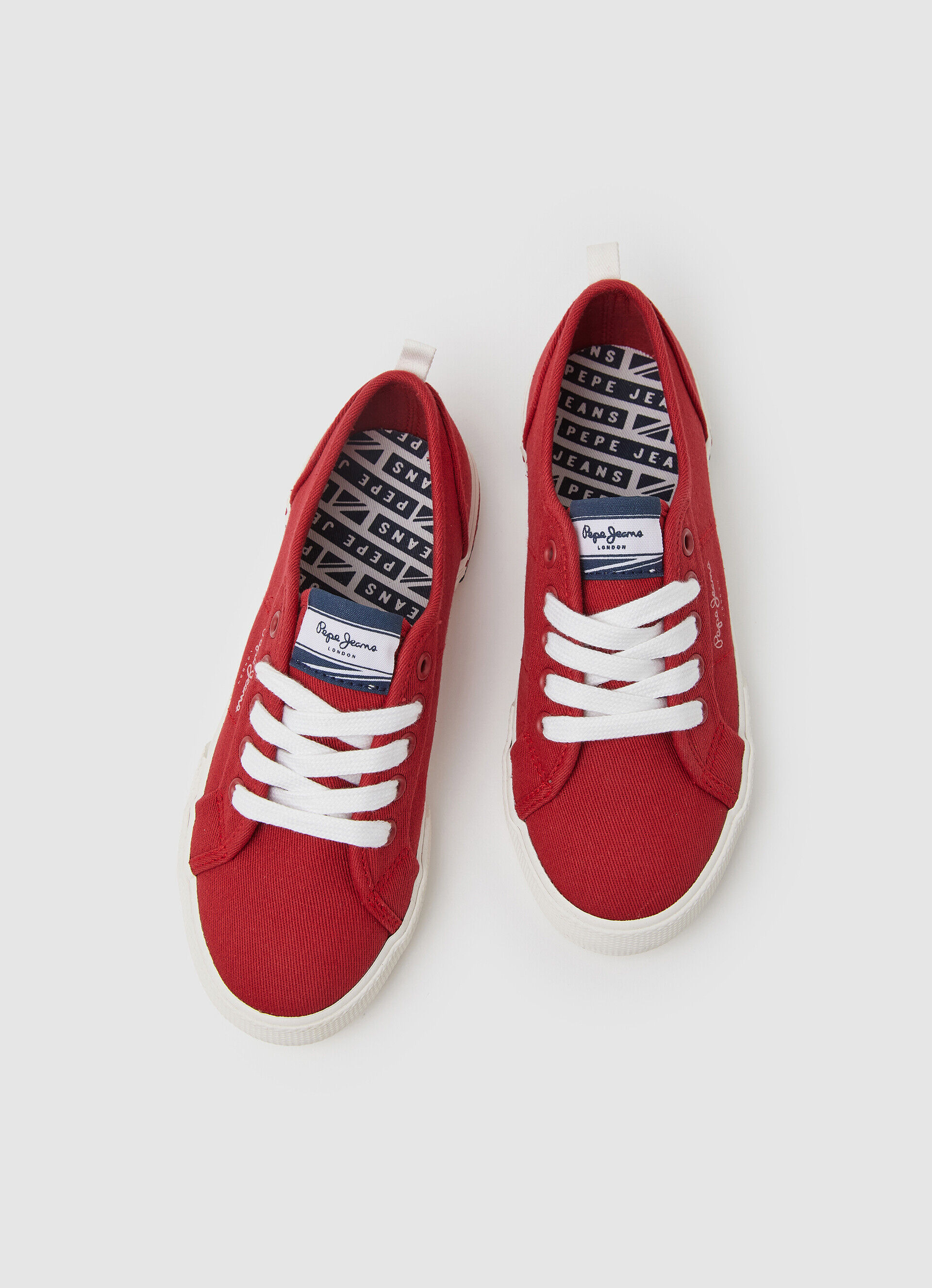 Tênis básico Brady - vermelho