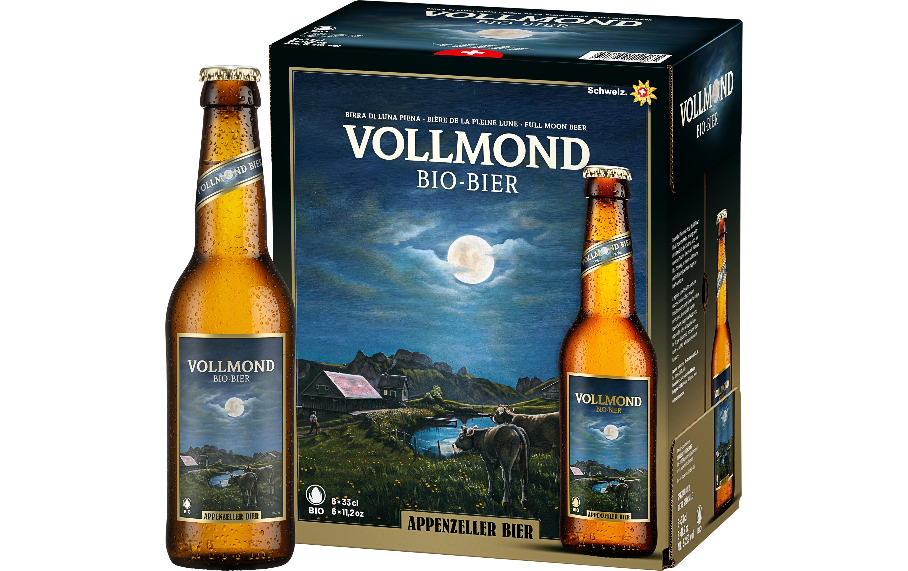 Bier Vollmond Bio 6 x 0.33 lSpezialitäten