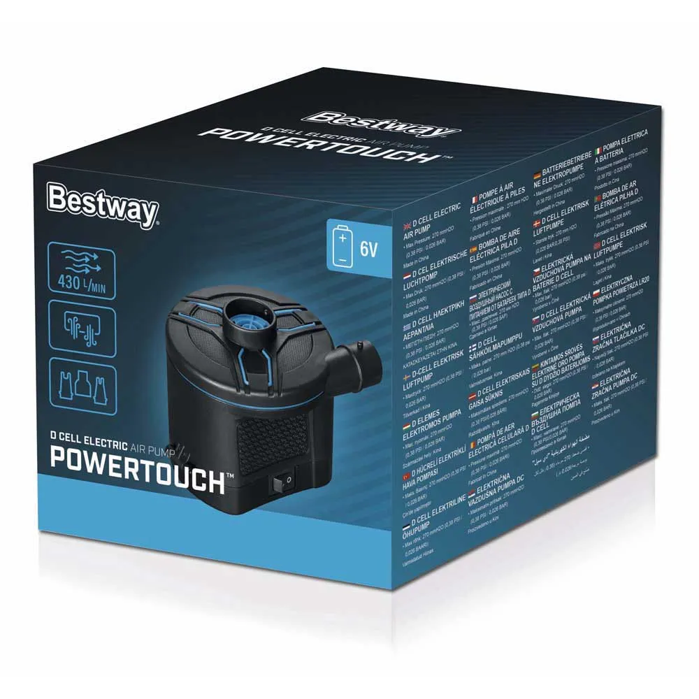 Bestway 62254 4XLR20/D D-Zellen-Luftpumpe 6V