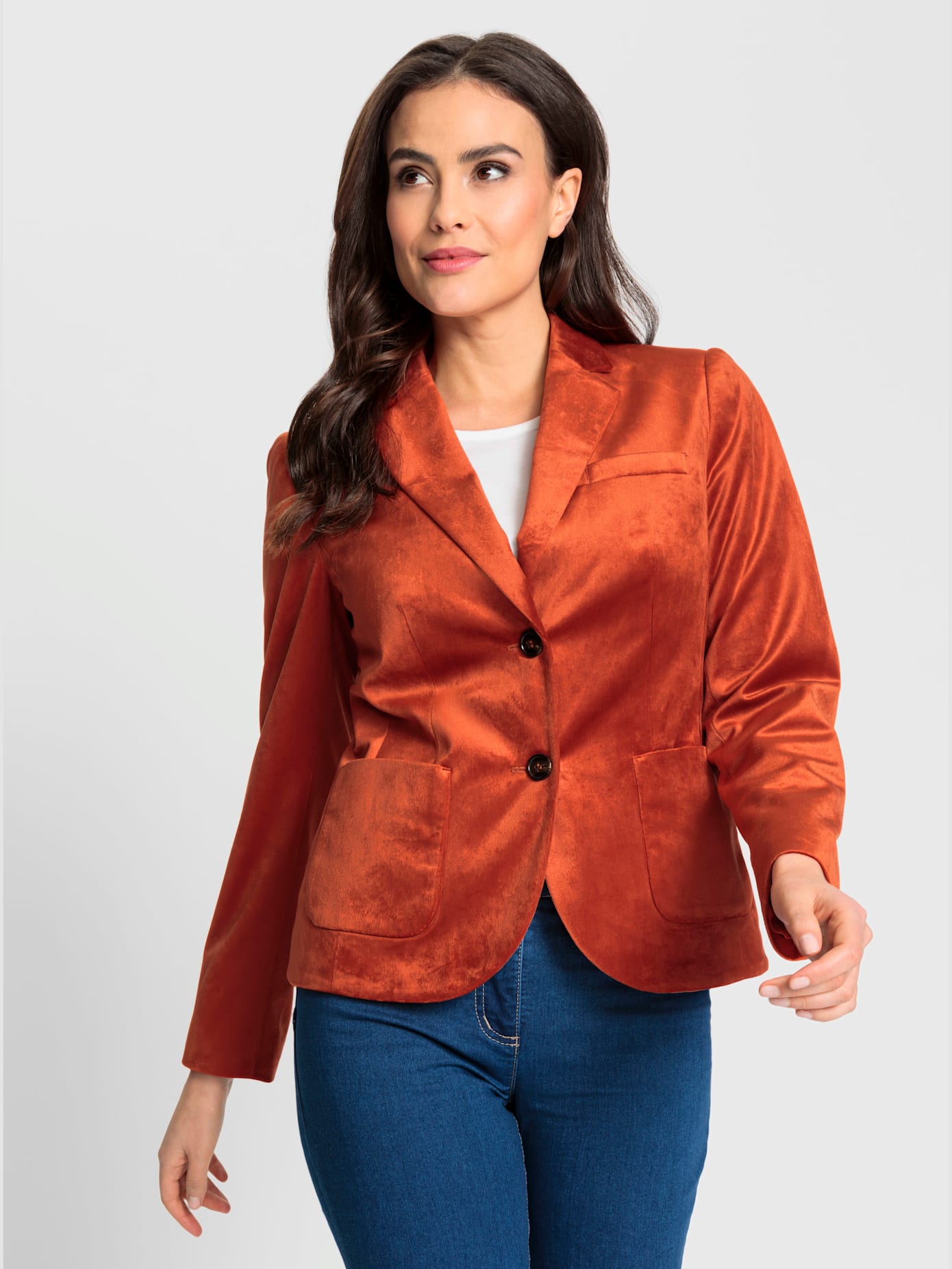Blazer en velours qualité velours douce