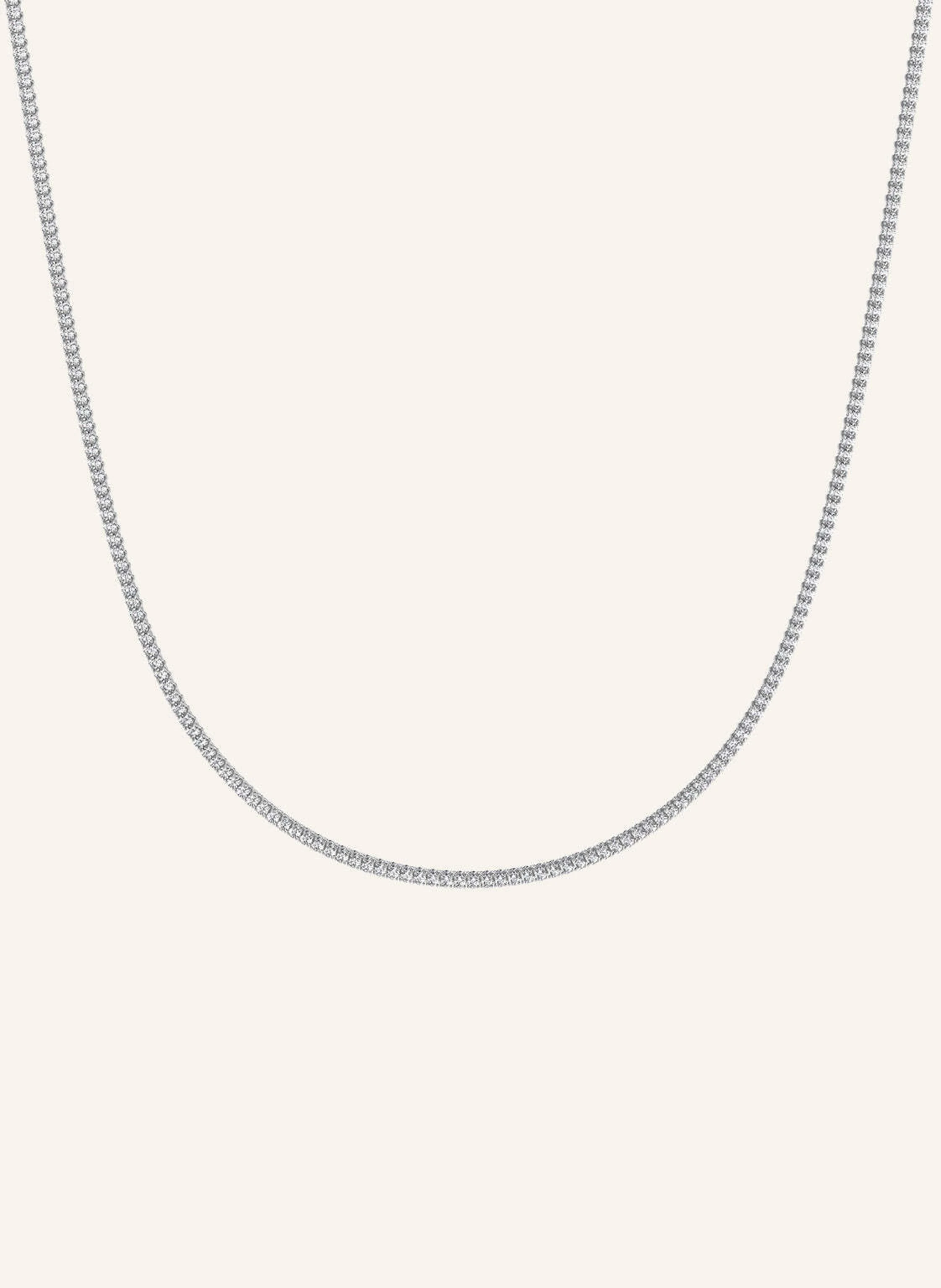 VEYNOU Halskette TENNIS aus 18 Karat Weißgold und 4,30ct. lab-grown Diamanten