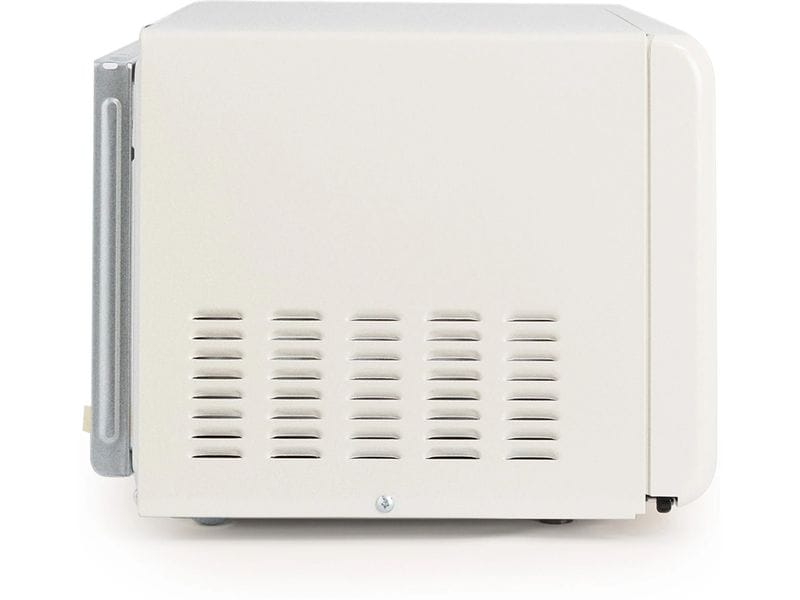 Create Mikrowelle Retro Wollweiss Retro-Mikrowelle mit Grill, Defrost und Autocook-Funktionen