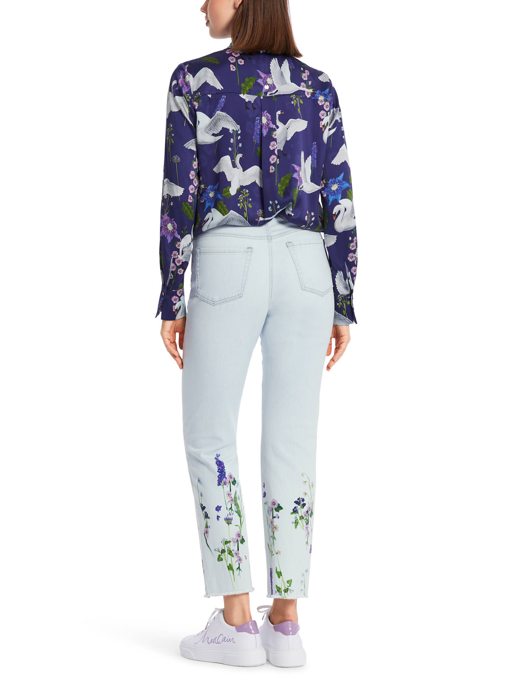 Marc Cain| Damen Jeans FYLI Regular Fit verkürzt