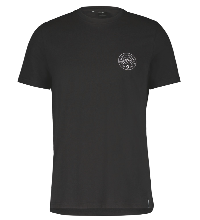 SCOTT Graphic T-shirt, Sort