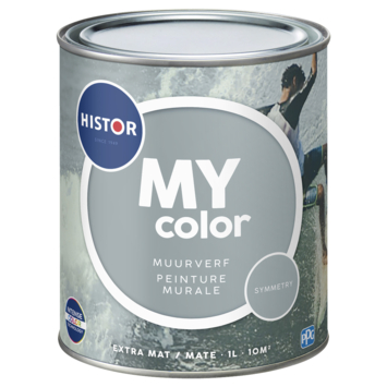 Histor My Color muurverf extra mat symmetry 1 liter