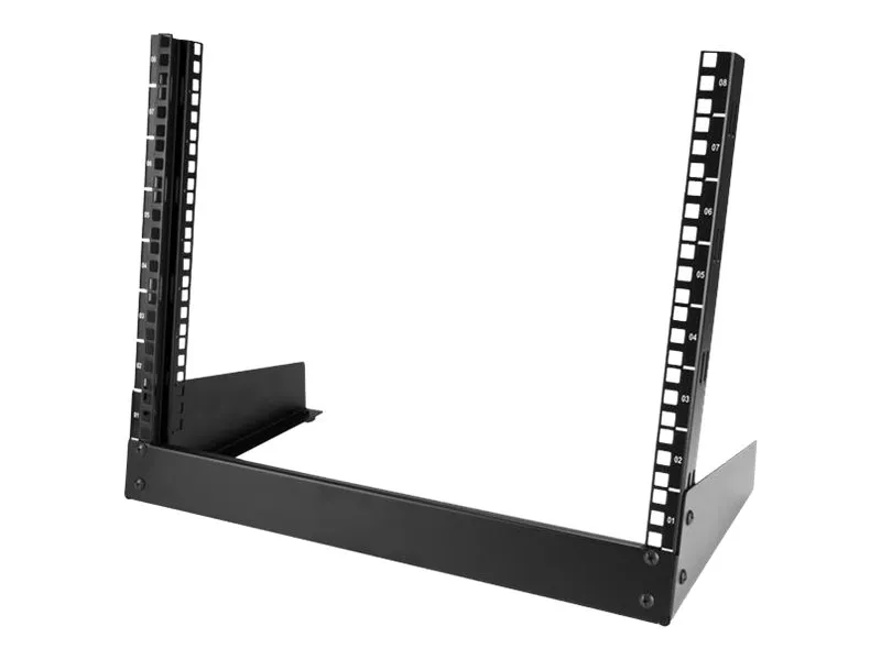 StarTech.com 8U Open Frame Network Rack - 19