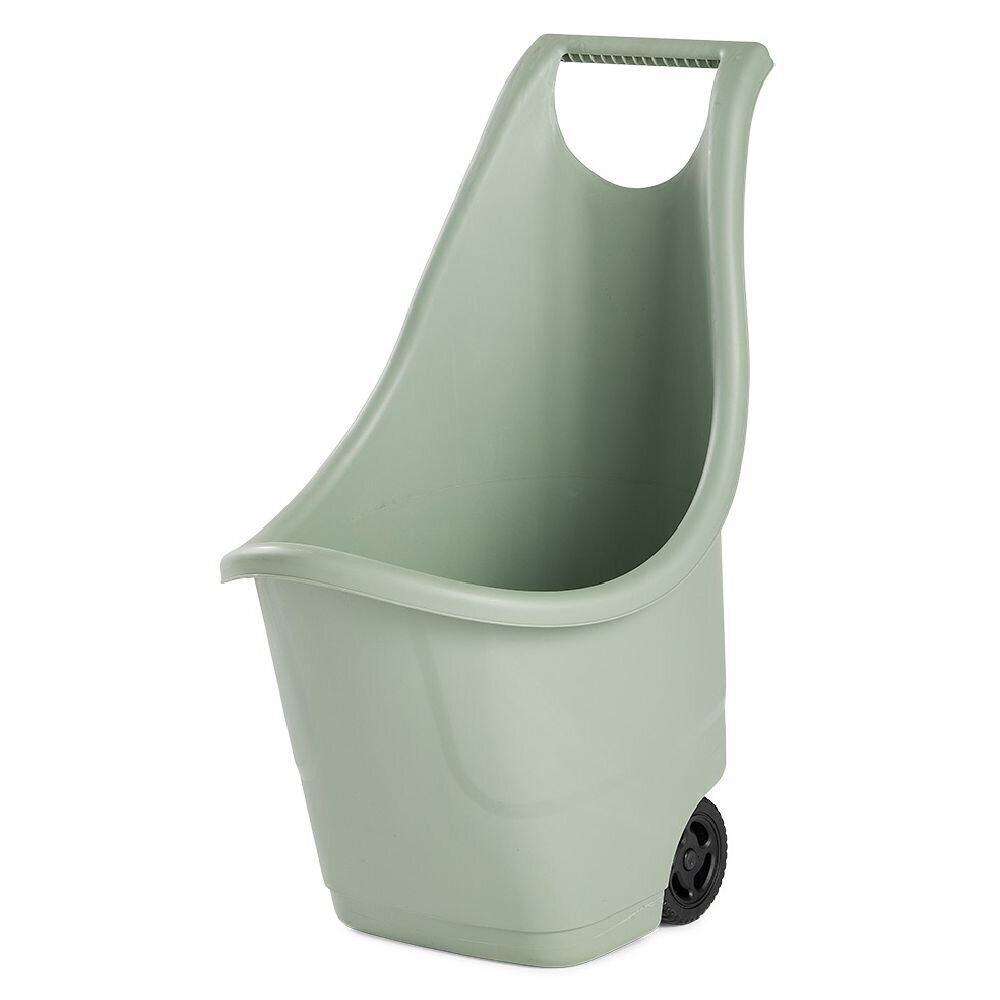 Chariot de jardin 50L vert sauge 64x47xH84cm