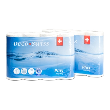 OECO SWISS Haushaltpapier Rolle 4 Stk