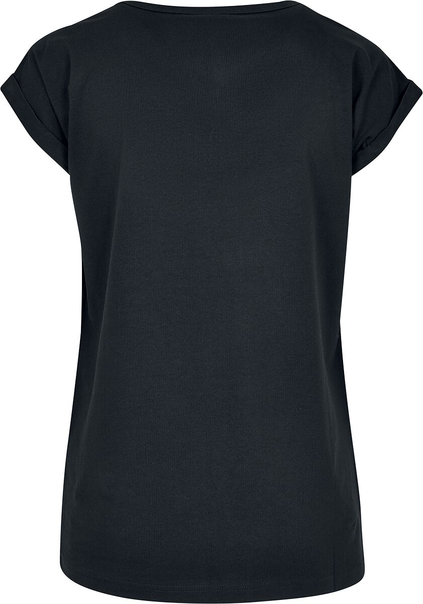 T-shirt pour femme col en V | Urban Classics T-Shirt Manches courtes