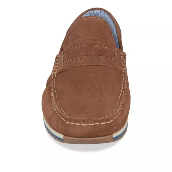 Mocassins MARRON CAPE BOARD CUIR