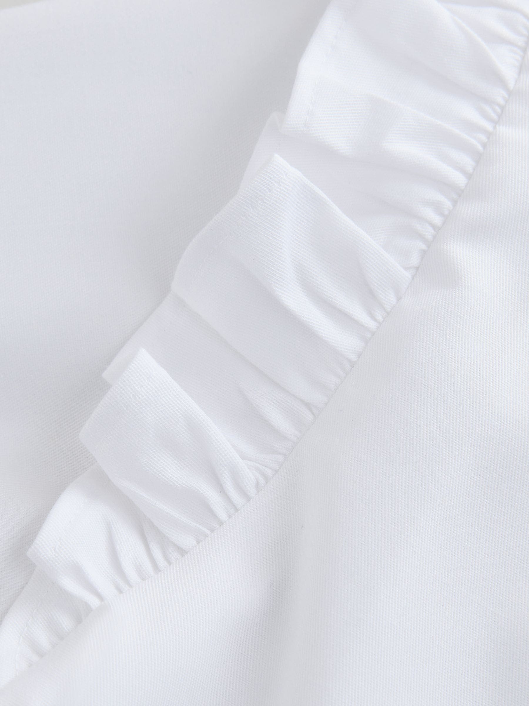 Clarks Frill Long Sleeve School Shirts 2 Pack