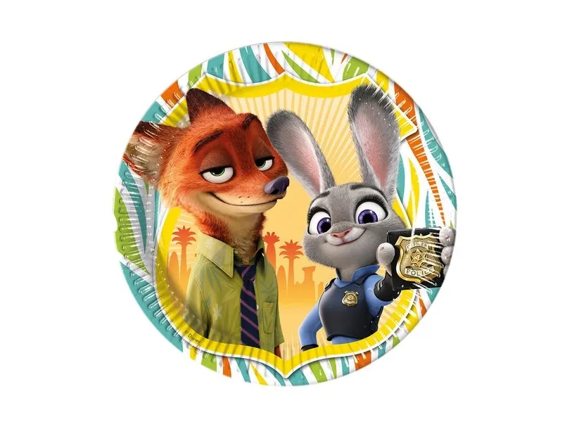 Zootropolis tallerkner