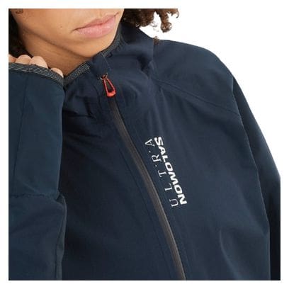 Veste imperméable Salomon S/LAB Ultra Hybrid Bleu