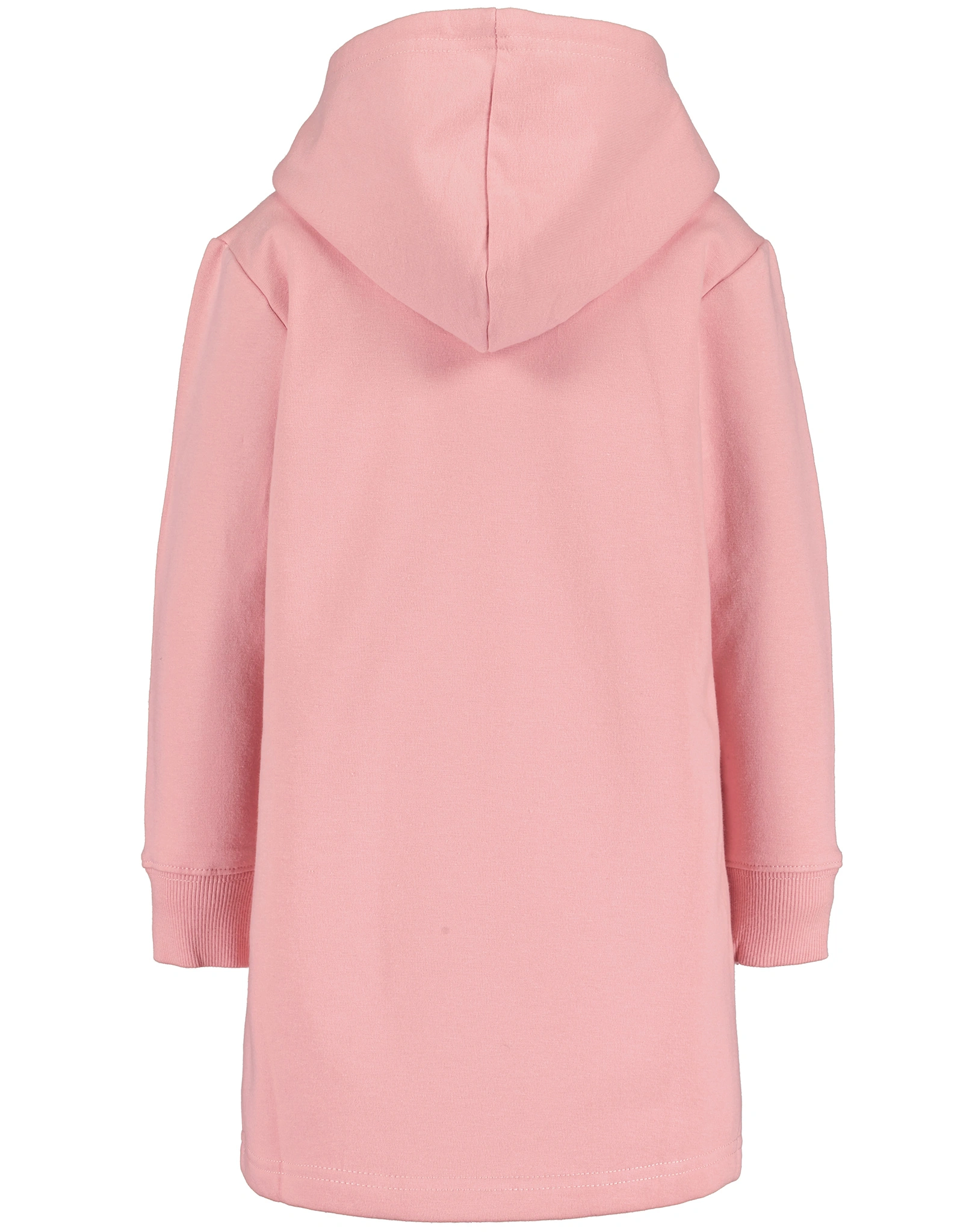 Kapuzen-Sweatkleid LIVE LOVE WOOF in mauve