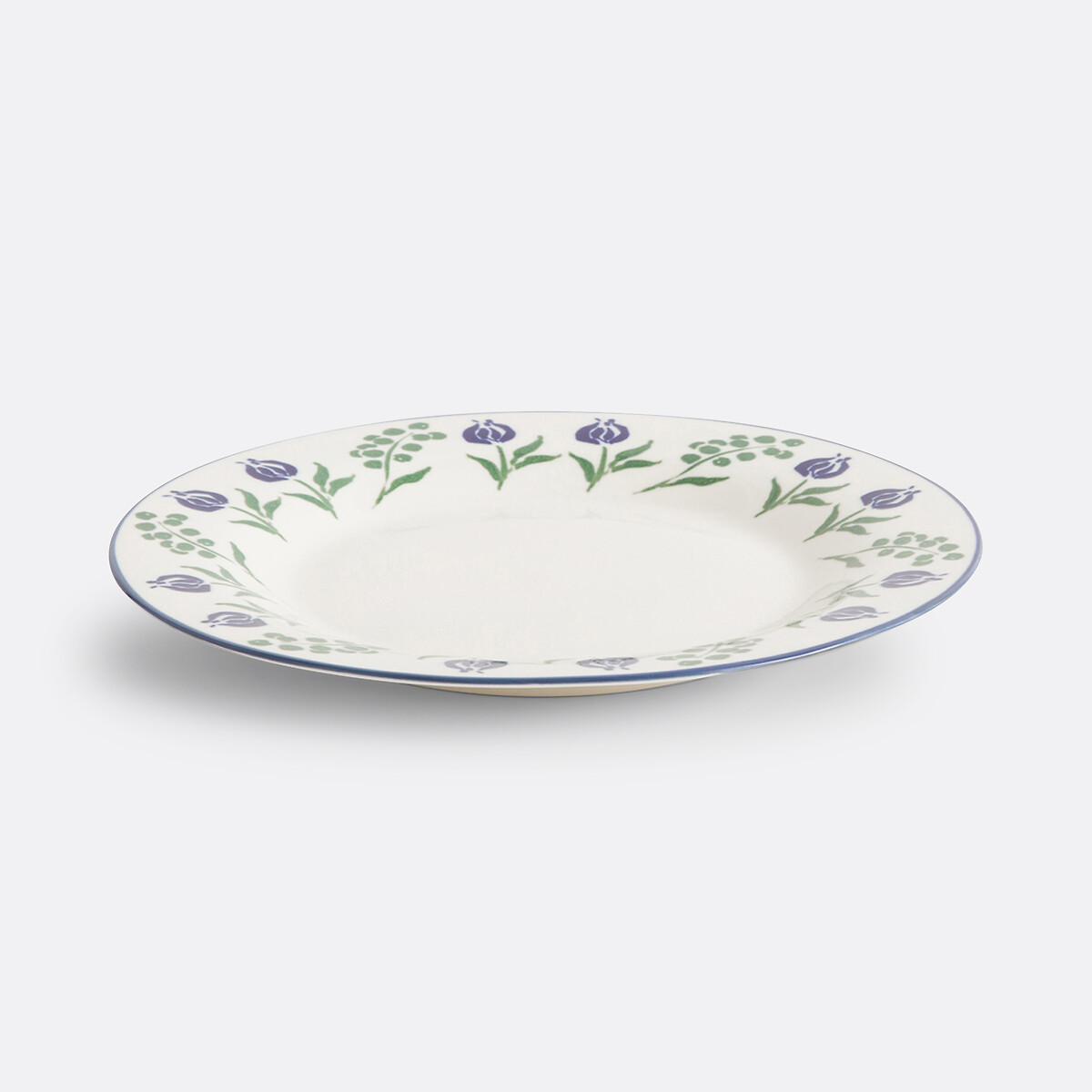 LA REDOUTE INTERIEURS<br>Conjunto de 4 pratos de porcelana, Lysor
