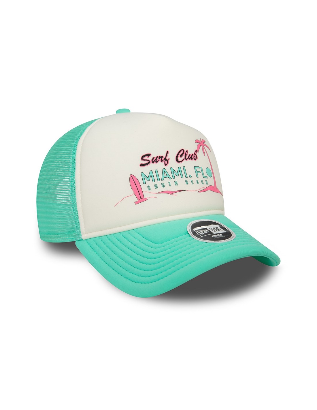 new era Casquette foam front trucker fmtwhi