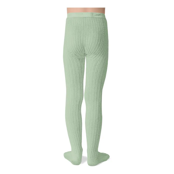 Collégien Collants Louise | Vert amande
