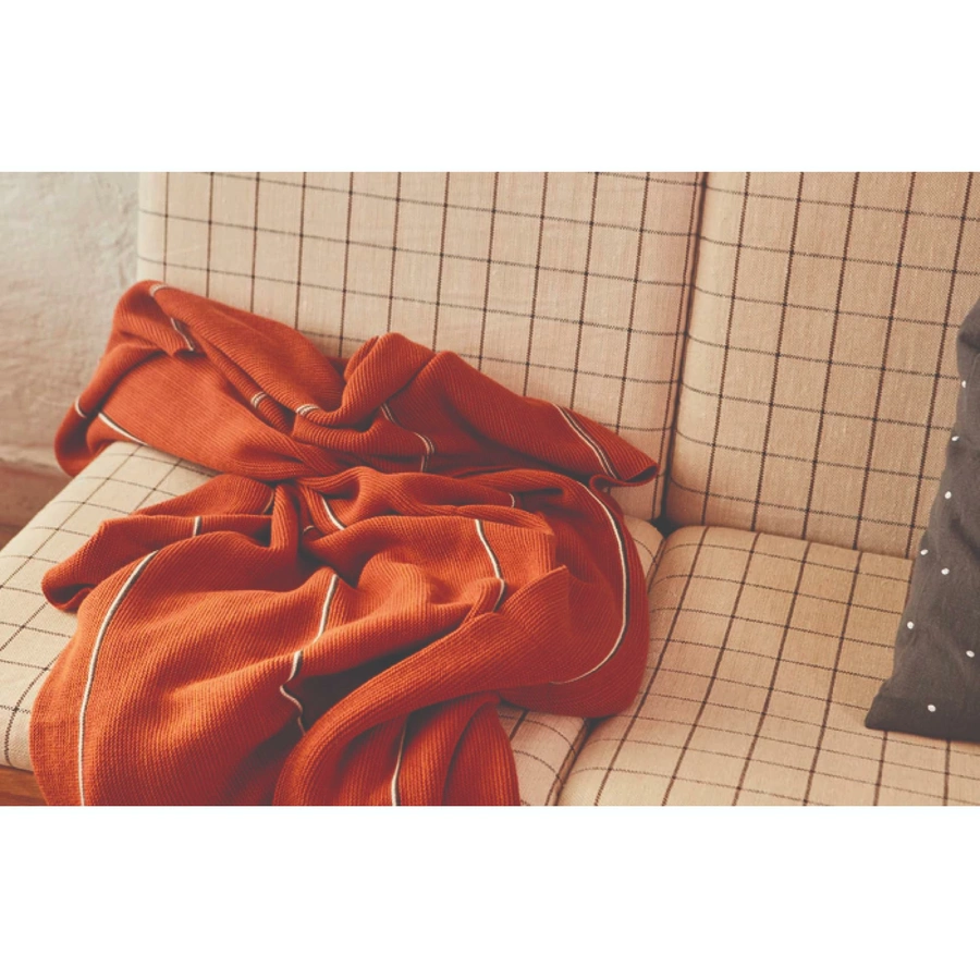 OYOY Decke Rivi Living Blanket Nutmeg