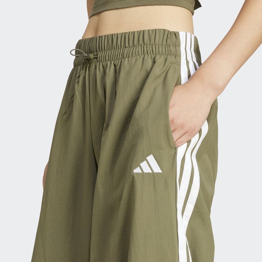 Adidas Pantalon parachute en toile 3 bandes Essentials Lifestyle