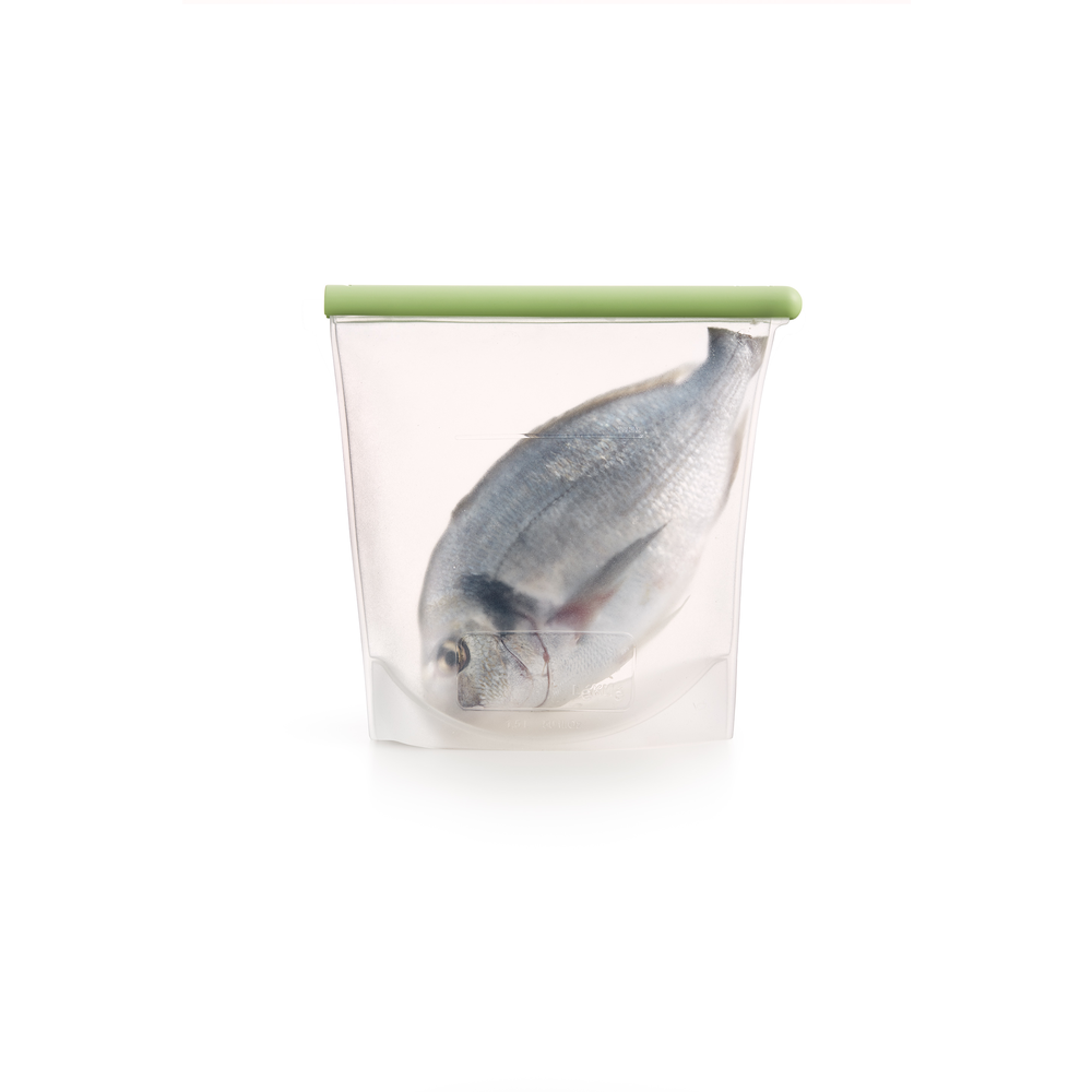 Vershoudzak Staand 1,5 L, Herbruikbaar - Green
