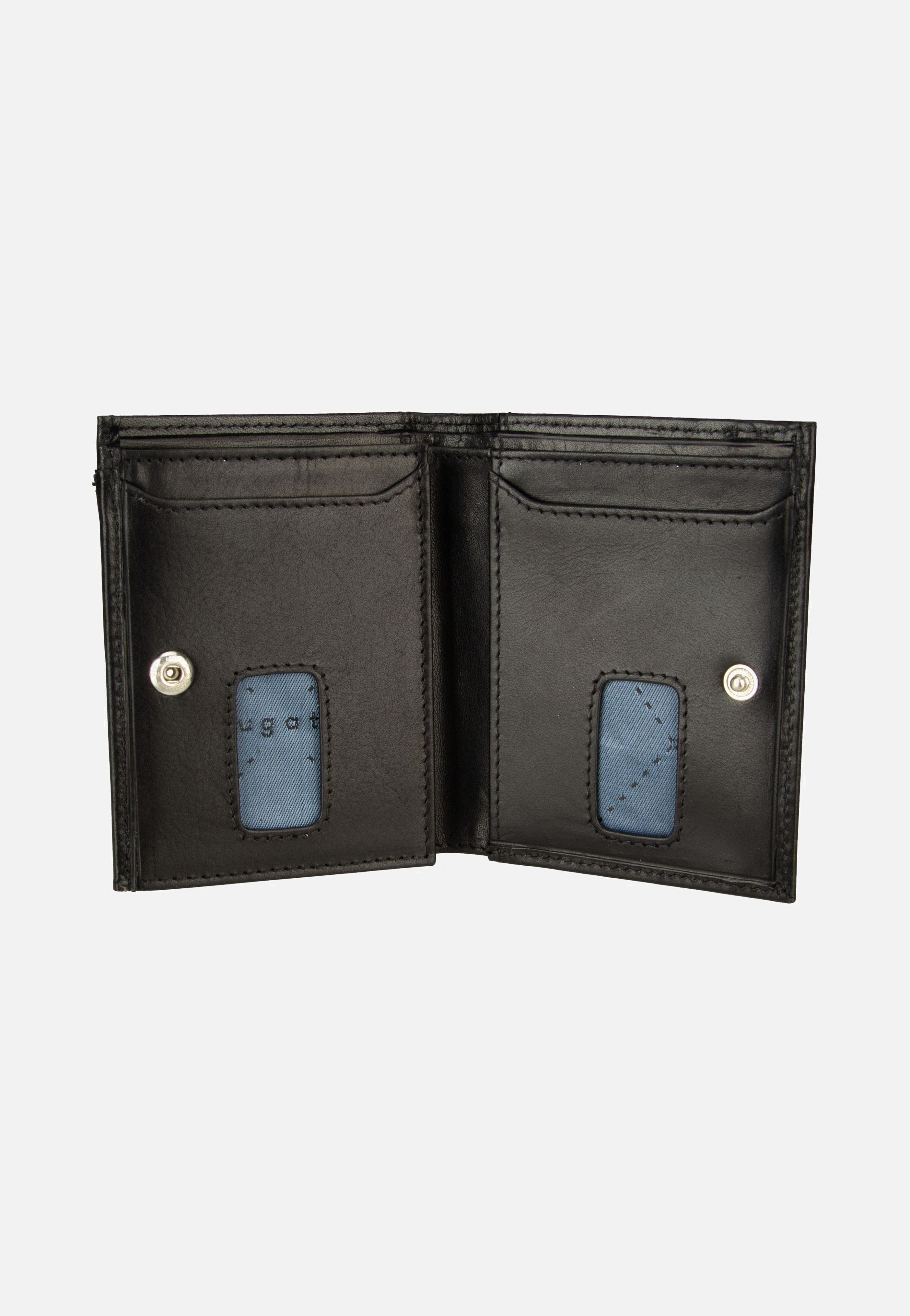 Secure Slim Mini Zip Special 1485R Schwarz - Portemonnaie