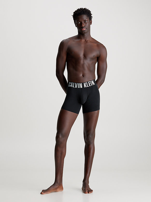 Pacote com 3 Cuecas Boxer Longas - Intense Power