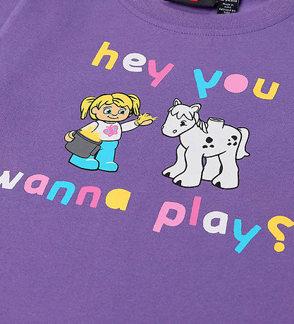 LEGO? DUPLO Bluse - LWTay - Dark Purple